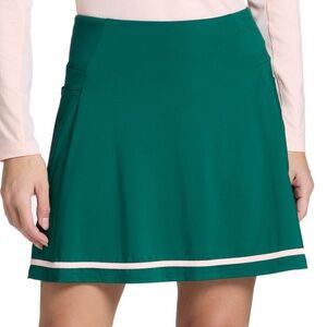 NWT Walter Hagen P11 Knit - Dark Green with Light Pink Piping